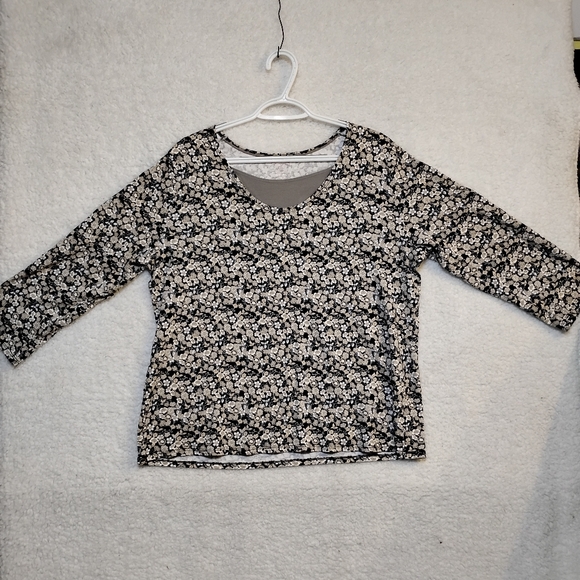 White Stag Women's 3/4 Sleeve Top- XXL20 - Picture 5 of 6